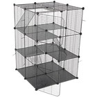 3 Tiers Cat Kennels Pet Cage Cat Cage Indoor Cat Diy Pet Cage Cat Metal Playpen