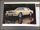 1980 Chrysler Cordoba Original Car Sales Brochure Catalog