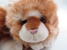 Vtg Russ Brandy Stuffed Animal Plush Cat Realistic Orange Realistic Tabby New