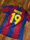 Lionel Messi Hand Signed Barcelona Home Shirt With Coa Included 