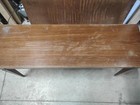 Vintage Organ Bench  Measures 47in W X 23in T X 15in D  Make Offer 
