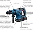 Bosch 18v Profactor Hitman Sds Max 1 9 16in Rotary Hammer Kit