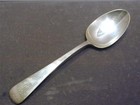 Dominick   Haff Old English Antique Sterling 8 3 8  Serving Tablespoon 1880 925