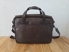 Filson Weatherproof Leather Original Briefcase   Nwot   Sierra Brown   Us Made