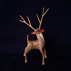 Gorgeous Oaxacan Wood Carving Deer Alebrije  Mexican Folk Art 