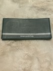 American Airlines Aa Aairpass Ticket Holder Grey Vinyl Vintage