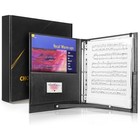 Tutata Choral Music Holder  Sheet Music Folder With Choir Folder With Handle