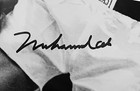 Bold Muhammad Ali Sonny Liston Signed Autographed 16x20 Photo Framed Display Jsa