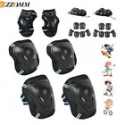 Adult Wrist Elbow Knee Pads Skateboard Roller Skate Bike Protective Gear Guard