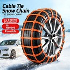 Multifunctional Rubber Traction Strap Snow Tire Chains Multiple Vehicle Types