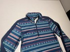 Kerrits Shirt Kids Small Fail Isle Fleece Tech Top 1 4 Zipper Pullover Polyester