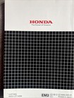 2001 Honda Power Equipment Owners Manual Eu3000is Generator Oem Book