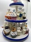 Danbury Mint 2013 Pillsbury Doughboy Holiday Cupcakes Collection Set Of 14