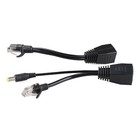 Poe Cable Passive Power Over Ethernet Adapter Cable Poe Splitter Rj45 Injector