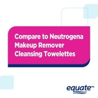 Equate Makeup Remover Cleansing Towelettes 40 Count 12 Pack Hypoallergenic Wipes