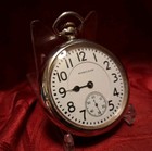 Beautiful 1913 Hamilton Pocket Watch 17j Adjusted Running Well