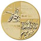 2014 Anzac  1 Coin Declaration Of Wwi Pnc Limited Edition 12 000 Only