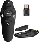 Wireless Presenter Remote With Red Laser  Usb Plug   Play Clicker