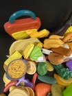 Lot Of 150  Pieces Of Kitchen Set Plastic Play Food - Fisher Price Mcdonalds   