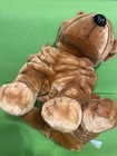 Fao Schwarz Brown Shar Pei Big Puppy Dog Huge Life Like 16    Realistic Plush