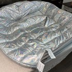 Pottery Barn Teen Puffer Iridescent Bean Bag Slipcover 41  Pockets  sample Read