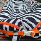 Dockatot Dock A Tot Deluxe Plus Dock Baby Lounger 0-8 Months W  Zebra Cover  bag