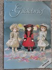 Lot Of Antique  Dolls Dress Making  Book Gildebrief Make Doll Shoes Patterns