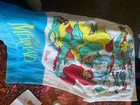 Vintage The Little Mermaid 3 Piece Twin Flannel Sheet Set Fitted Flat Pillowcase