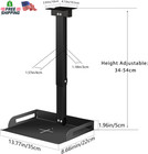 Universal Projector Ceiling Mount With Tray For Projector camera  Aluminum Alloy