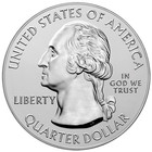 5 Oz America The Beautiful Silver  999 Fine Random Date   Design