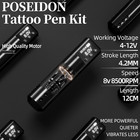 Profesional Maquina De Tatuaje Kit Para Tatuar Tattoo Rotativa Pluma