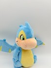 Neopets Scorchio Plush Blue Dragon Yellow Wings Jakks Keyquest No Code 12 