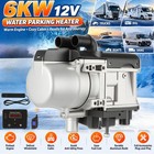 Diesel Water Heater 6kw 12v Full Kit Pump Remote For Motorhome Car Boat Truck