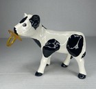 Vintage Retired Hagen Renaker Calf Cow With Pacifier 8    Large