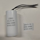 Cbb60 25uf 250vac 250v Capacitor  wire  Wire Motor Run Capacitor Cbb60