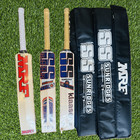 2 Ss   1 Mrf Edition English Willow Cricket Bat  Edge 38-42 Mm  free Knocked  