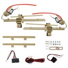 1 Pair 2 Door Flat Glass Power Window Kit For Chrysler 1932-up