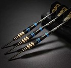 23g Steel Tip Darts Set 6pcs Brass Barrel Precision Gift Box