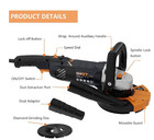 Maxxt 5  Concrete Grinder  1500w  14a  7-speed  Diamond Disc  Polishing Kit