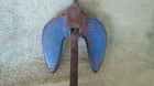 Vintage Cast Iron Boat Anchor 10lb  Boating Fishing Maritime Naval Used Working