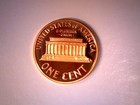 2002 S Proof Lincoln Memorial Cent Penny    free Shipping  