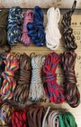 Lot Of 36 Paracord Bundles Bracelet Keychains Kit Cords W  Accessories   Booklet