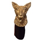 Pewter Wolf Head Shot Glass