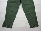 Vintage Swedish Army E 104 Military Pants Men   s Size 38  X 30  1960 s Era Green
