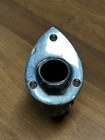 Vintage Perko Chrome On Bronze Flush Mount Light Socket Chris Craft Century