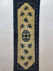 Vintage Fabulous Hand Knotted Baotou Wool Runner Hallway Corridor Rug Carpet