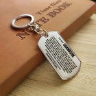 To My Grandson Keychain Inspirational Remember Whose Grandson You Are Birthday G