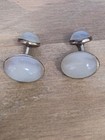 Vintage Double Sided Moonstone Cufflinks