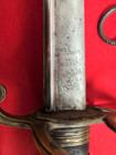 Pre-civil War United States Army Model 1833 Dragoon Sword With Scabbard 
