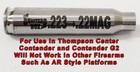 223 To  22 Magnum - Caliber Adapter  For Tc Contender   Contender G2 - Free Ship
